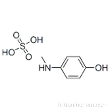 Sulfate de 4-méthylaminophénol CAS 55-55-0